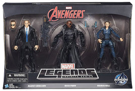 Marvel Legends Infinite 6 Inch Action Figure 3-Pack Exclusive - Agents Of Shield Box Set