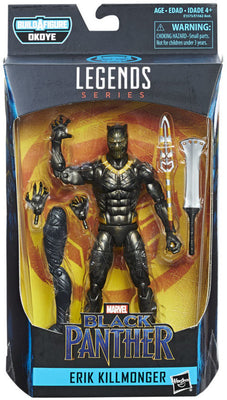 Marvel Legends Black Panther 6 Inch Action Figure BAF Oyoke - Erik Killmonger