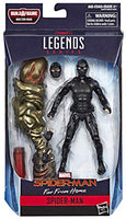 Marvel Legends Spider-Man 6 Inch Action Figure BAF Molten Man - Stealth Suit Spider-Man Far From Home