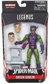 Marvel Legends Spider-Man 6 Inch Action Figure BAF Sandman - Green Goblin