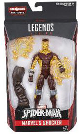 Marvel Legends Spider-Man 6 Inch Action Figure BAF Sandman - Shocker