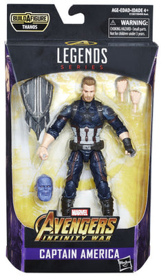 Marvel Legends Avengers 6 Inch Action Figure BAF Thanos - Captain America