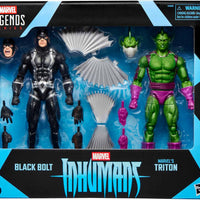 Marvel Legends Inhumans 6 Inch Action Figure 2-Pack - Black Bolt & Triton