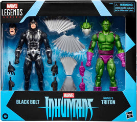 Marvel Legends Inhumans 6 Inch Action Figure 2-Pack - Black Bolt & Triton
