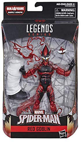 Marvel Legends Spider-Man 6 Inch Action Figure BAF Kingpin - Red Goblin