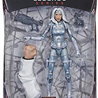 Marvel Legends Spider-Man 6 Inch Action Figure BAF Kingpin - Silver Sable