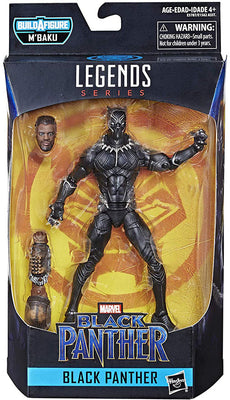 Marvel Legends Black Panther 6 Inch Action Figure BAF M'Baku - Unmasked Black Panther