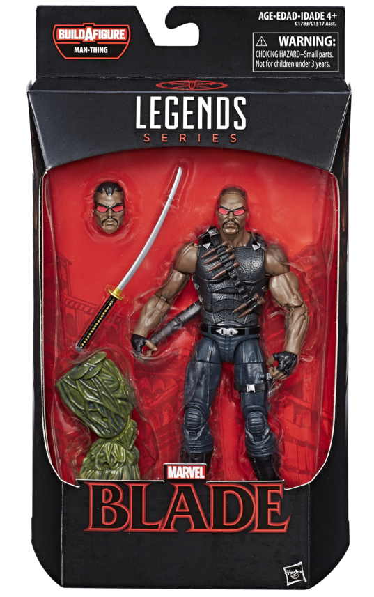 Marvel Legends Netflix 6 Inch Action Figure BAF Man-Thing - Blade