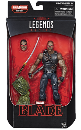 Marvel Legends Netflix 6 Inch Action Figure BAF Man-Thing - Blade