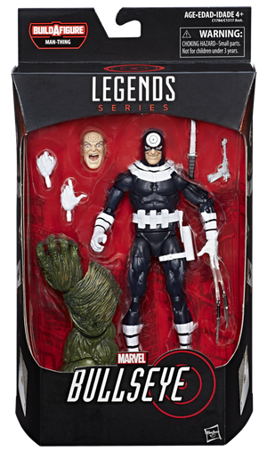 Marvel Legends Netflix 6 Inch Action Figure BAF Man-Thing - Bullseye