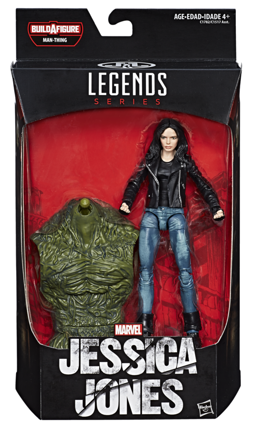 Marvel Legends Netflix 6 Inch Action Figure BAF Man-Thing - Jessica Jones