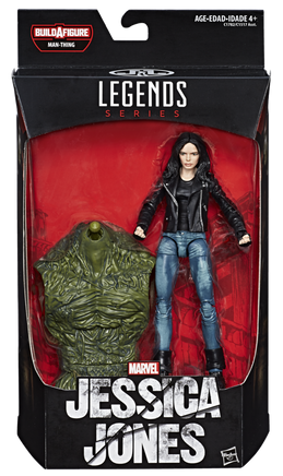 Marvel Legends Netflix 6 Inch Action Figure BAF Man-Thing - Jessica Jones