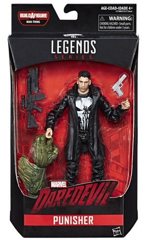 Marvel Legends Netflix 6 Inch Action Figure BAF Man-Thing - Punisher