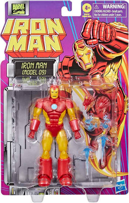Marvel Legends Retro 6 Inch Action Figure Iron Man Wave 1 - Iron Man (Model 09)