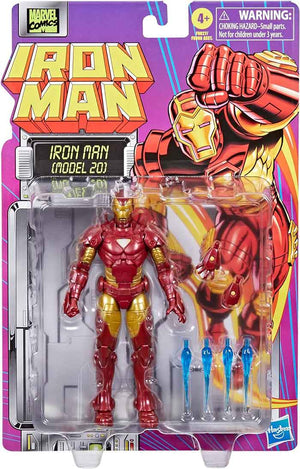 Marvel Legends Retro 6 Inch Action Figure Iron Man Wave 1 - Iron Man (Model 20)