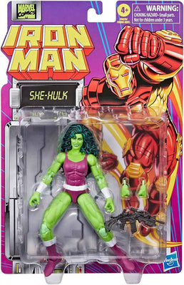 Marvel Legends Retro 6 Inch Action Figure Iron Man Wave 1 - She-Hulk