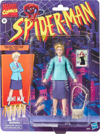Marvel Legends Retro 6 Inch Action Figure Spider-Man - Aunt May