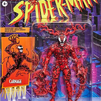 Marvel Legends Retro 6 Inch Action Figure Spider-Man Exclusive - Carnage