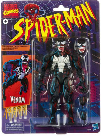 Marvel Legends Retro 6 Inch Action Figure Spider-Man Exclusive - Venom