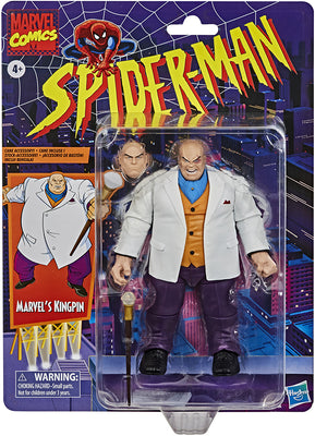 Marvel Legends Retro 6 Inch Action Figure Spider-Man Series - Kingpin Reissue