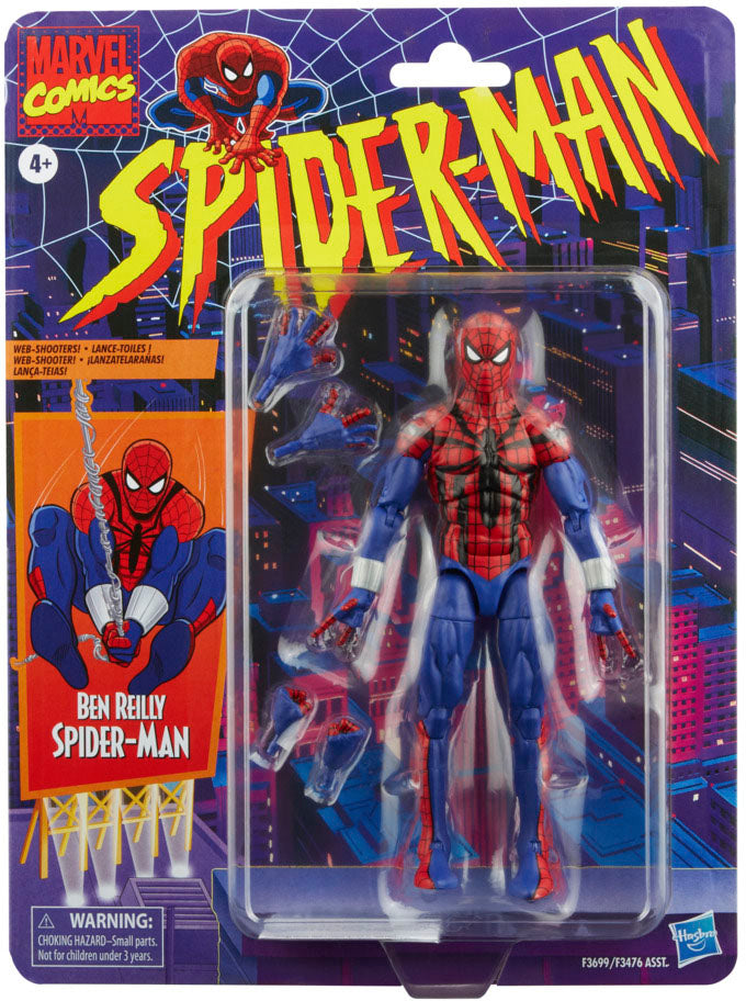 Marvel Legends Retro 6 Inch Action Figure Spider-Man Wave 2