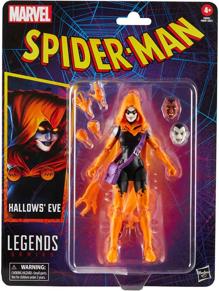 Marvel Legends Retro 6 Inch Action Figure Spider-Man Wave 4 - Hallows Eve