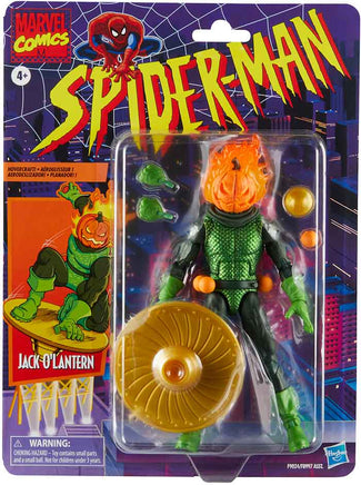 Marvel Legends Retro 6 Inch Action Figure Spider-Man Wave 4 - Jack O'Lantern