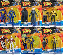 Marvel Legends Retro 6 Inch Action Figure X-Men '97 Wave 4 - Set of 6