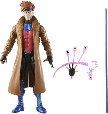 Marvel Legends Retro 6 Inch Action Figure X-Men '97 Wave 1 - Gambit Reissue