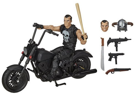 Marvel Legends 6 Inch Action Figure Riders Series - The Punisher with Motorcycle
