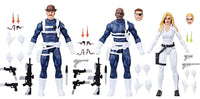 Marvel Legends Shield 6 Inch Action Figure 3-Pack Box Set - Dum Dum - Nick Fury - Sharon Carter