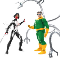 Marvel Legends Spider-Man 6 Inch Action Figure 2-Pack Exclusive - Silk and Doctor Octopus