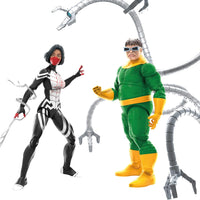 Marvel Legends Spider-Man 6 Inch Action Figure 2-Pack Exclusive - Silk and Doctor Octopus