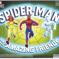 Marvel Legends Spider-Man Animated 6 Inch Action Figure Box Set - Amazing Friends 3-Pack