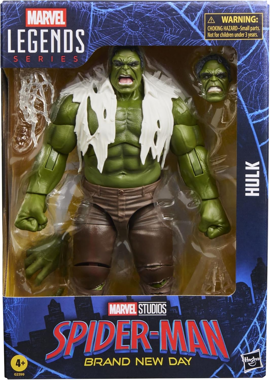 Marvel Legends Spider-Man Day 7 Inch Action Figure Deluxe - Hulk