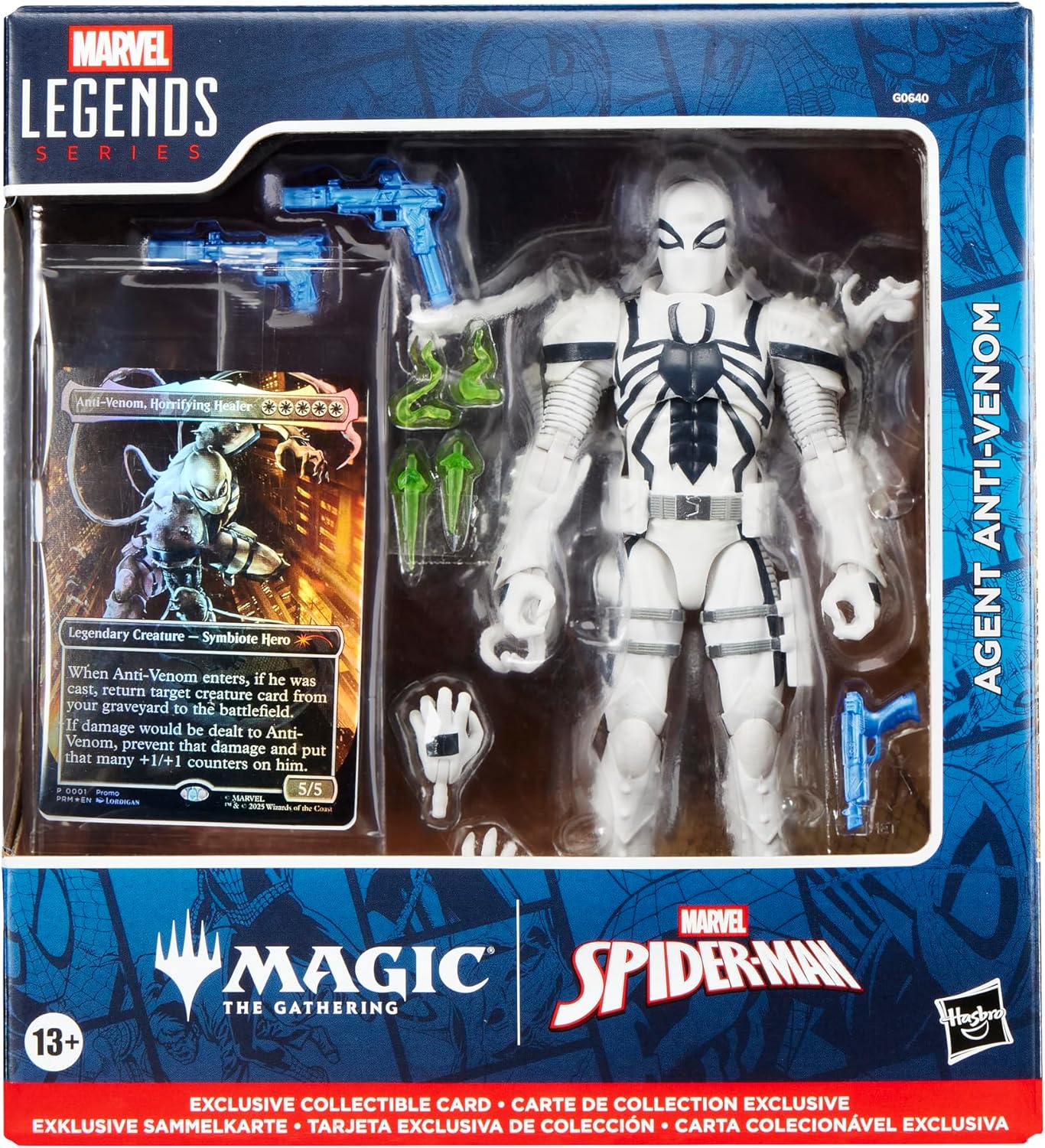 Marvel Legends Spider-Man 6 Inch Action Figure Magic The Gathering