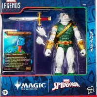 Marvel Legends Spider-Man 6 Inch Action Figure Magic The Gathering Wave 1 - Man-Wolf