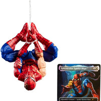 Marvel Legends Spider-Man 6 Inch Action Figure Magic The Gathering Wave 1 - Spider-Man Battle Damaged