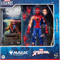 Marvel Legends Spider-Man 6 Inch Action Figure Magic The Gathering Wave 1 - Spider-Man Battle Damaged