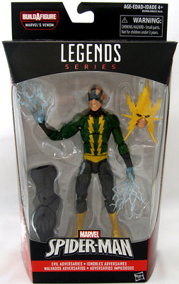 Marvel Legends Spider-Man 6 Inch Action Figure BAF Space Venom - Electro