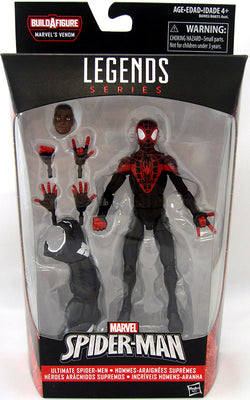 Marvel Legends Spider-Man 6 Inch Action Figure BAF Space Venom - Miles Morales Spider-Man