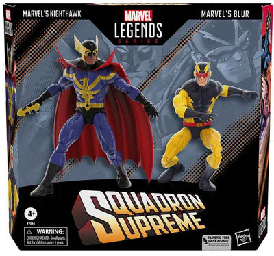 Marvel Legends Squadron Supreme 6 Inch Action Figure 2-pack - Nighthawk & Blur