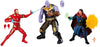 Marvel Legends Studios 6 Inch Action Figure 10th Anniversary Series 3-Pack - Iron Man Mark L - Thanos - Doctor Strange