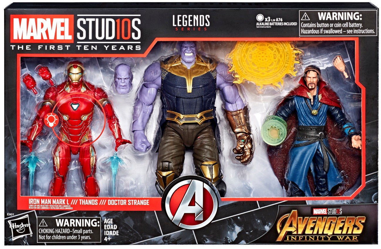 Marvel Legends アイアンマン サノス ドクターストレンジ Marvel Legends Studios 6 Inch Action Figure 10th Anniversary