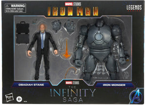 Marvel Legends The Infinity Saga 6 Inch Action Figure Studios Series 2-Pack - Obadiah Stane and Iron Monger