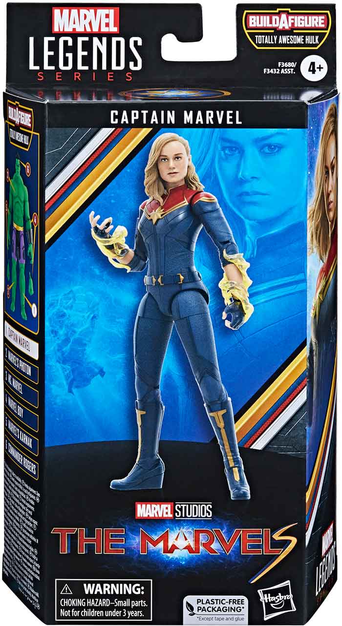 Marvel Legends The Marvels 6 Inch Action Figure BAF Totally