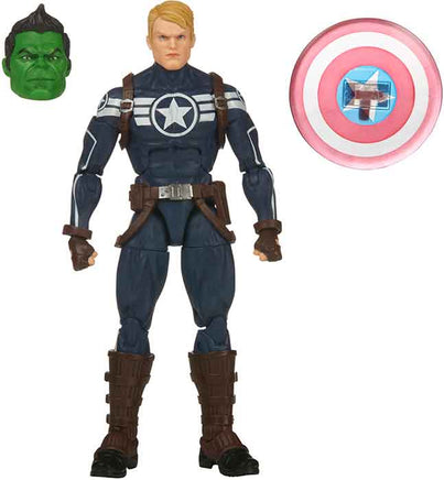 Marvel Legends The Marvels 6 Inch Action Figure BAF Totally Awesome Hulk - Commander Rogers