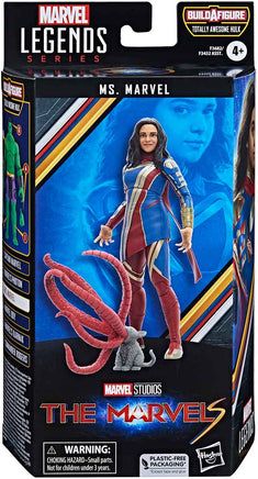 Marvel Legends The Marvels 6 Inch Action Figure BAF Totally Awesome Hulk - Ms. Marvel