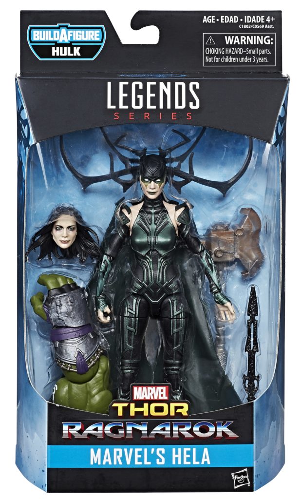 Marvel Legends Thor Ragnarok 6 Inch Action Figure Gladiator BAF Hulk - Hela