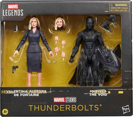 Marvel Legends Thunderbolts 6 Inch Action Figure 2-Pack - Valentina Allegra de Fontaine & The Void